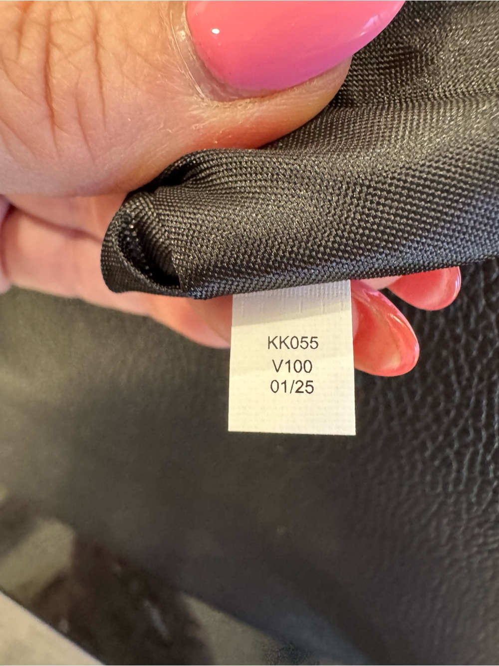 ♠️Kate Spade Kayla Large Pebbled Leather Shoulder Bag Black KK055 - Picture 9 of 11